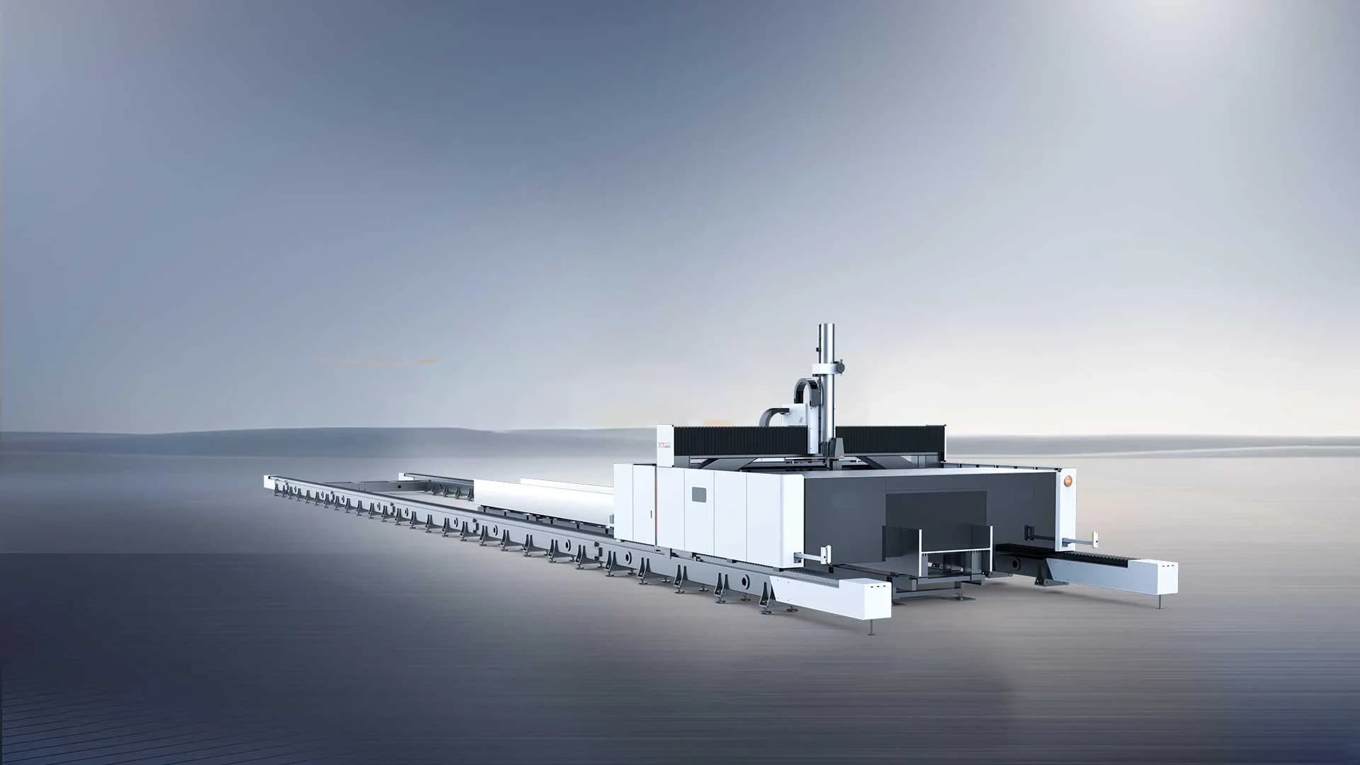 XT Laser HPC sorozat profilacél fiberlézer vágógép