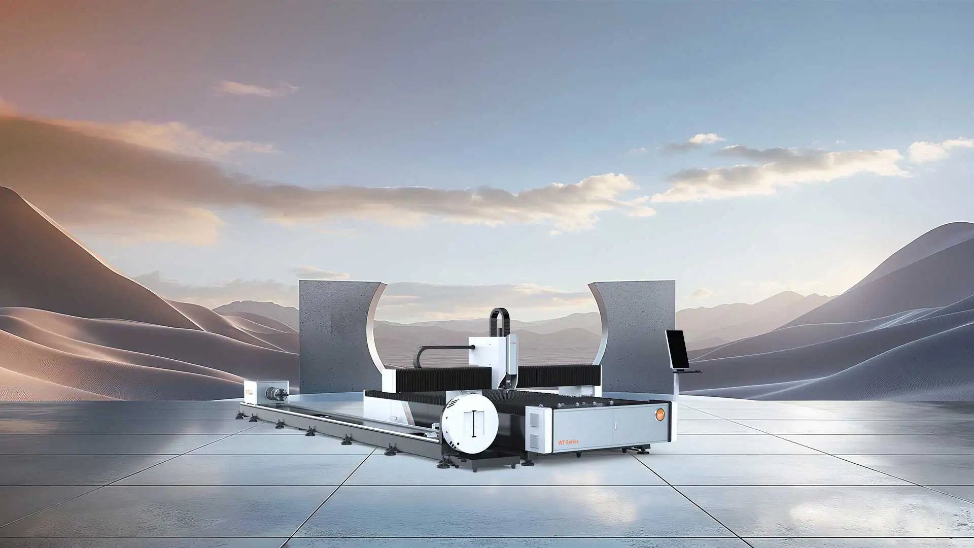XT Laser WT sorozat lemez-cső kombinált fiberlézer vágógép