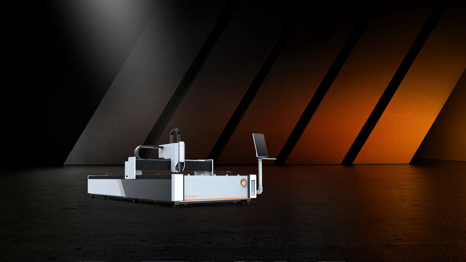 XT Laser H sorozat XT-H1530 síklemez-vágó lézer — 3–6 kW, kompakt 9 m² alapterület, klasszikus megbízható felépítés, BOCHU vezérlés